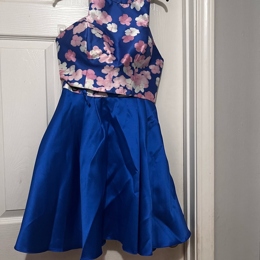 Temptations Royal Blue Fabric